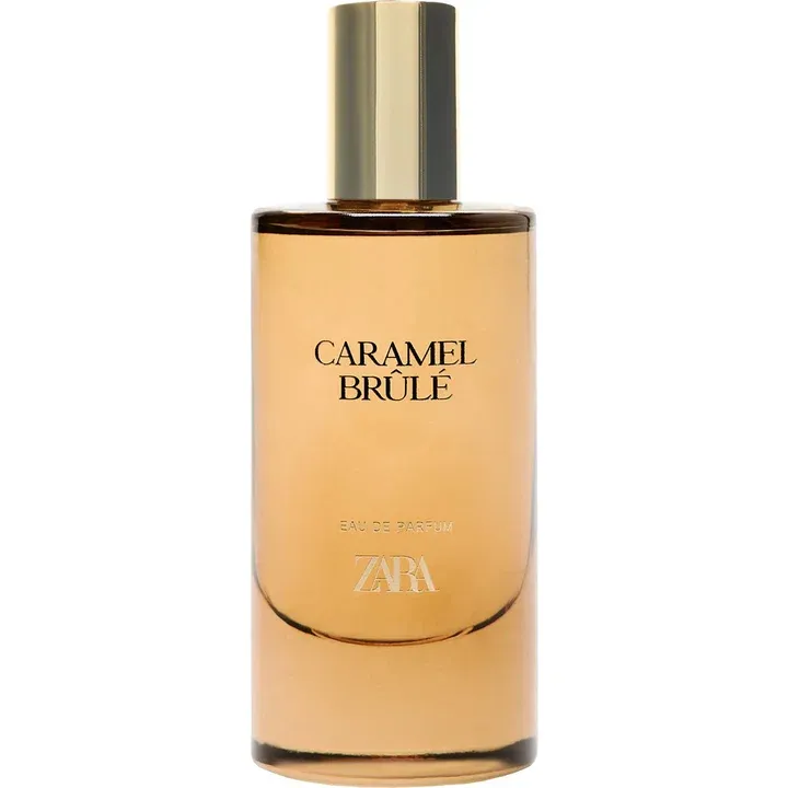 Zara Caramel Brûlé perfume bottle