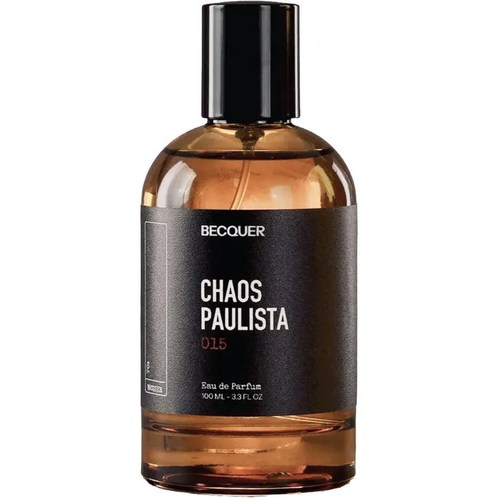Becquer Chaos Paulista perfume bottle