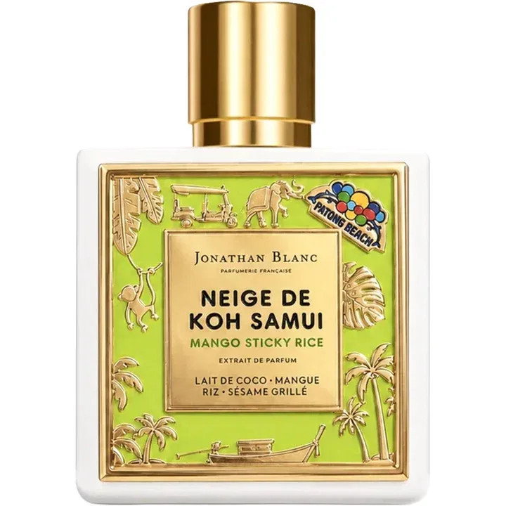 Jonathan Blanc / La Capuche Neige de Koh Samui Mango Sticky Rice perfume bottle