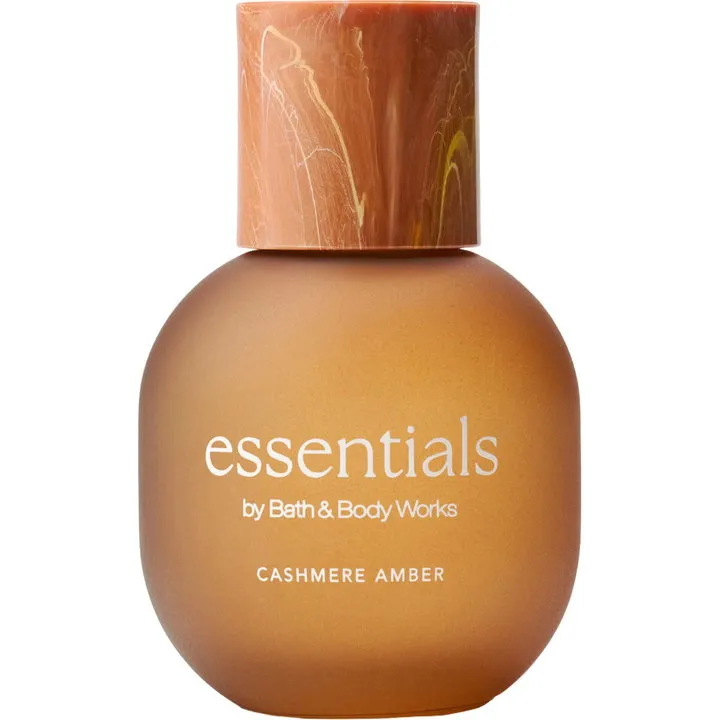 Bath & Body Works Cashmere Amber perfume bottle