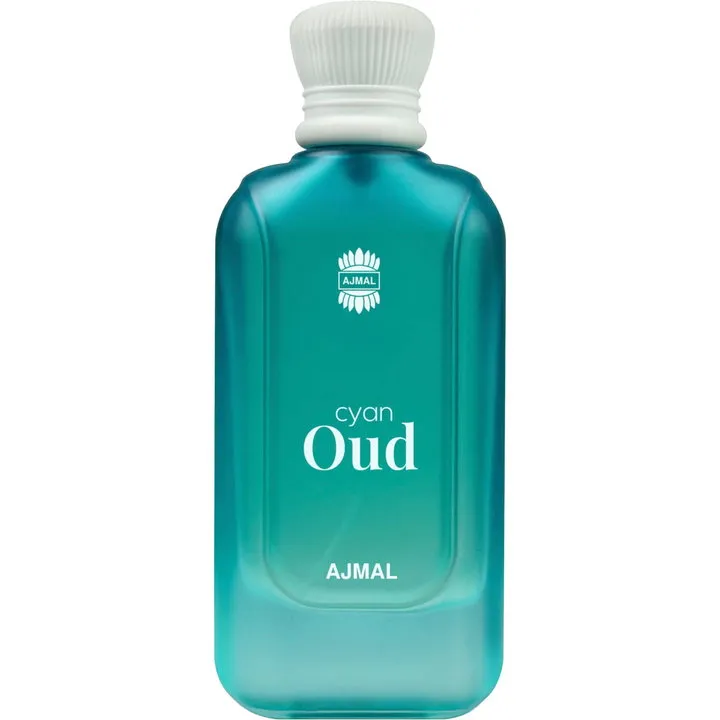 Ajmal Cyan Oud parfüm şişesi
