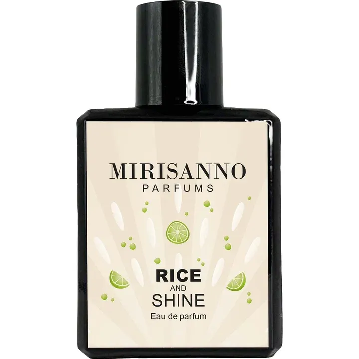 Mirisanno Rice and Shine parfüm şişesi