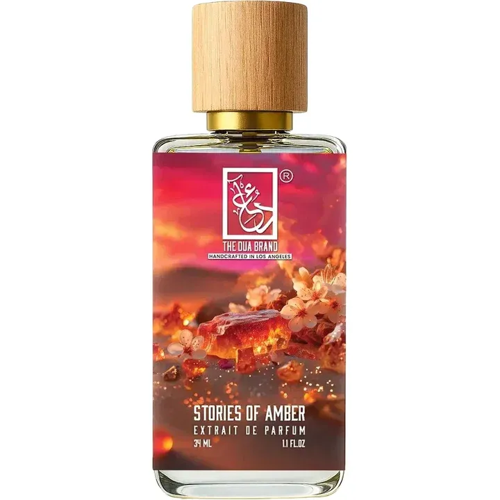 The Dua Brand Stories of Amber perfume bottle