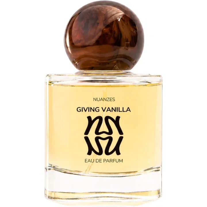 Nuanzes Giving Vanilla perfume bottle