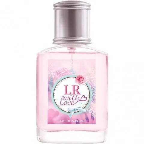 LR with Love perfume bottle