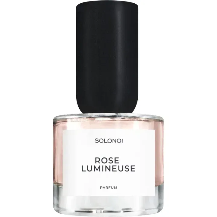 Solonoi Rose Lumineuse perfume bottle