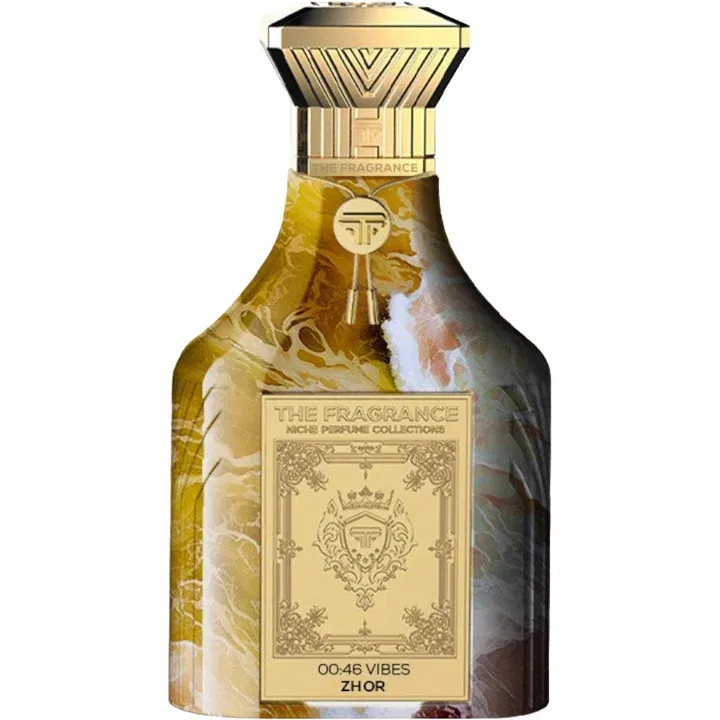 The Fragrance 00:46 Vibes perfume bottle