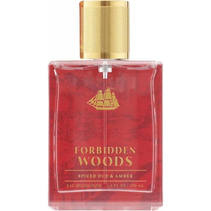 Old Spice Forbidden Woods perfume bottle