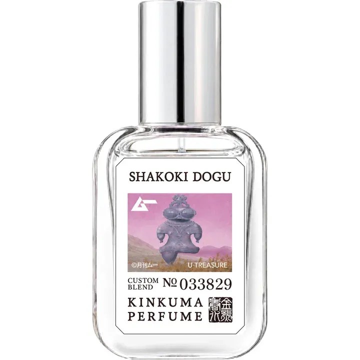 Kinkuma Perfume Shakoki Dogu / 遮光器土偶の parfüm şişesi