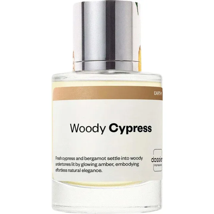 Dossier Woody Cypress perfume bottle