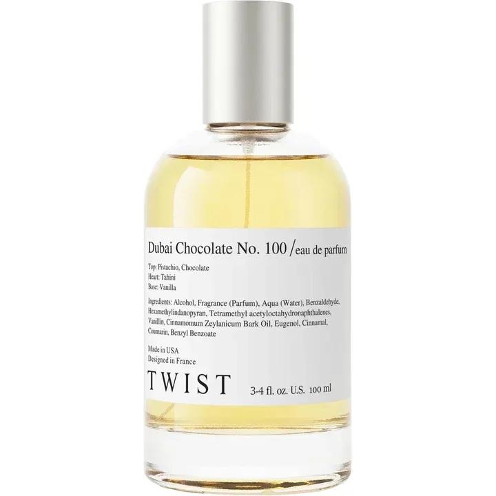 Twist Dubai Chocolate No. 100 parfüm şişesi
