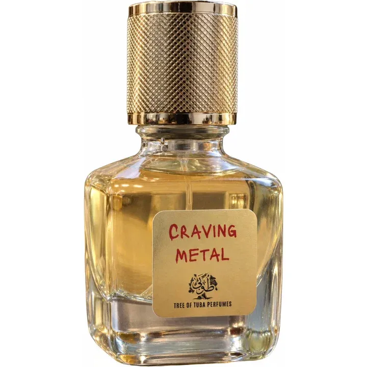 Tree of Tuba Perfumes Craving Metal perfume bottle