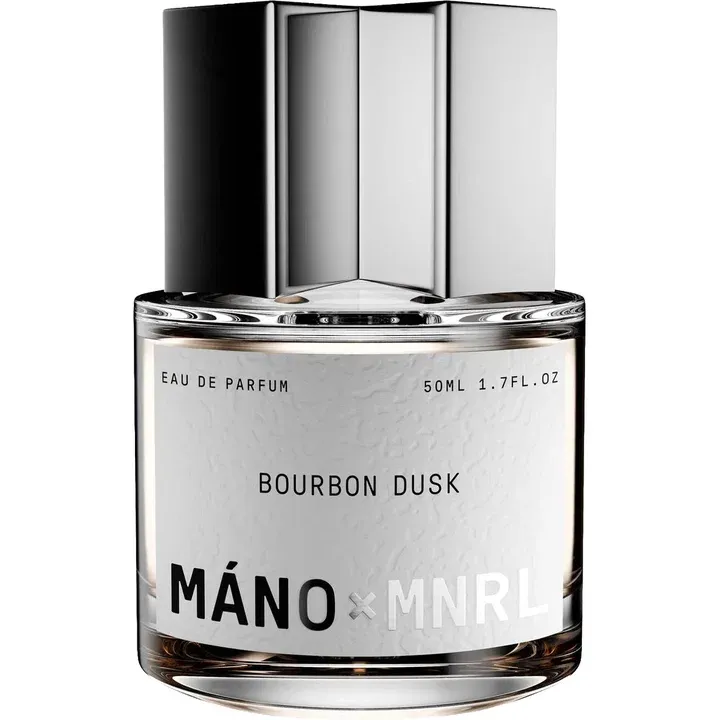 MÁNO × MNRL Bourbon Dusk parfüm şişesi