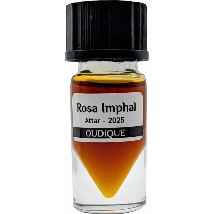 Oudique Rosa Imphal perfume bottle