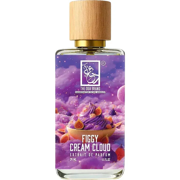 The Dua Brand Figgy Cream Cloud perfume bottle