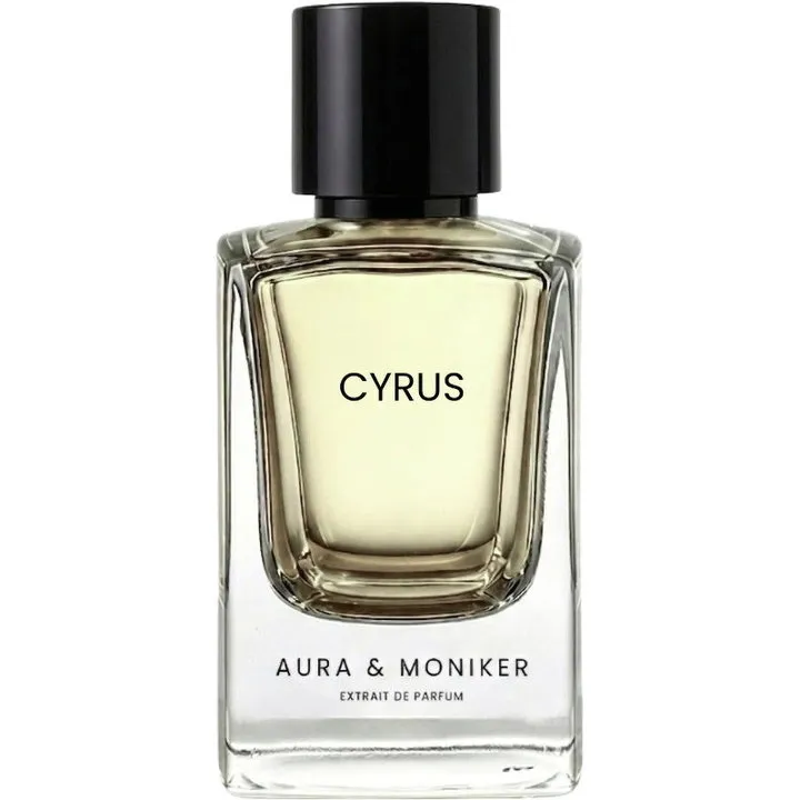 Aura & Moniker Cyrus perfume bottle