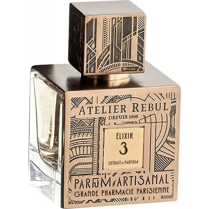 Atelier Rebul Élixir 3 parfüm şişesi