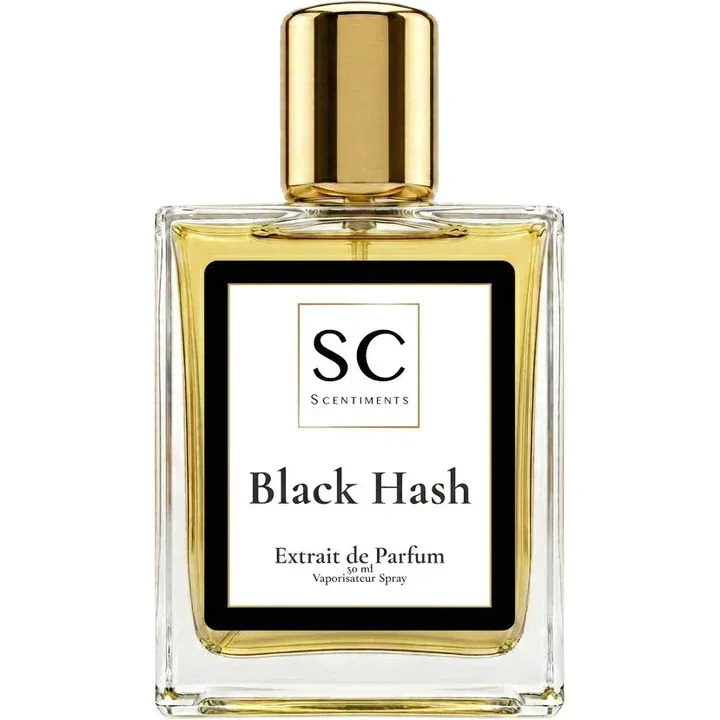 Scentiments Black Hash perfume bottle
