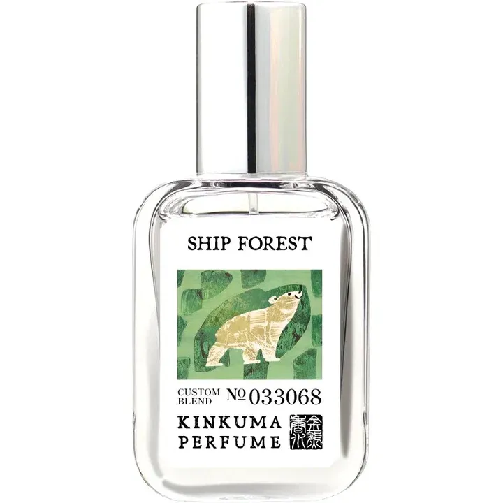 Kinkuma Perfume Ship Forest perfume bottle