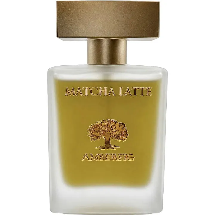Amberfig Matcha Latte perfume bottle
