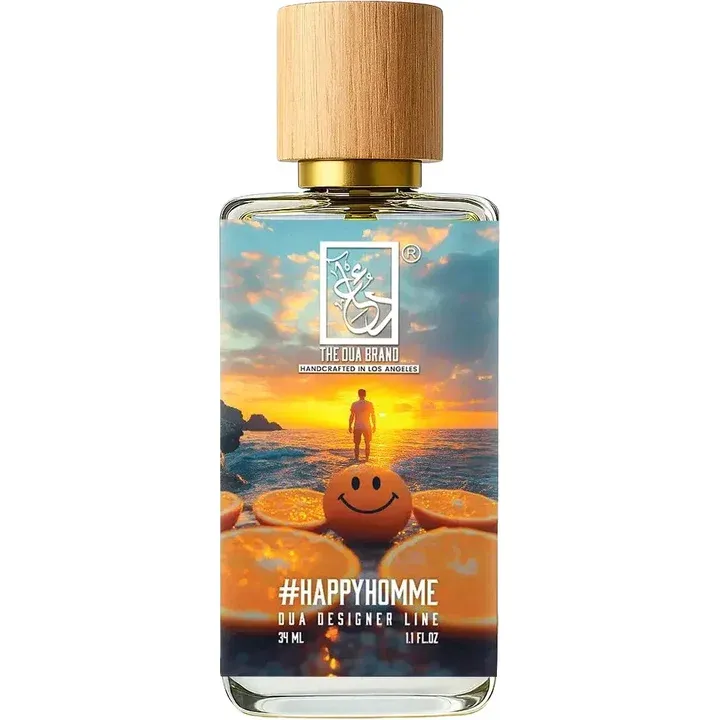 The Dua Brand #Happyhomme parfüm şişesi