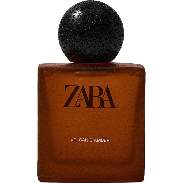 Zara Volcanic Amber parfüm şişesi