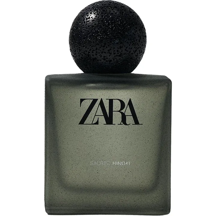 Zara Sacred Hinoki parfüm şişesi