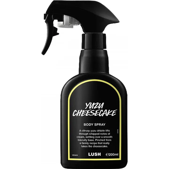 Lush Yuzu Cheesecake parfüm şişesi