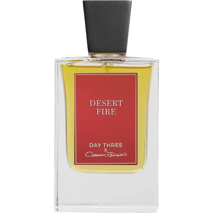 Day Three Fragrances Desert Fire perfume bottle