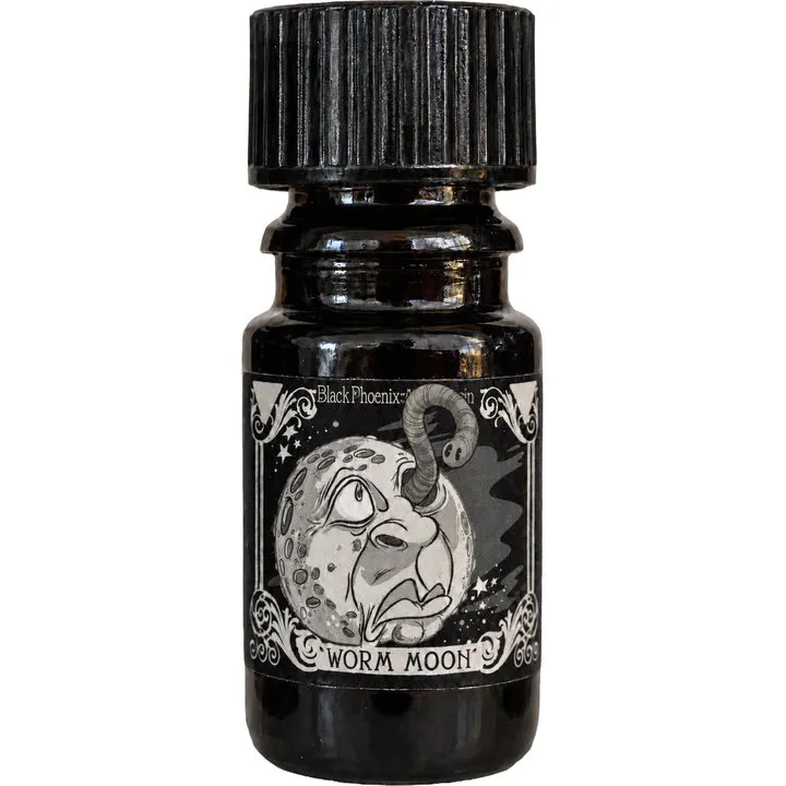 Black Phoenix Alchemy Lab Worm Moon 2021 perfume bottle