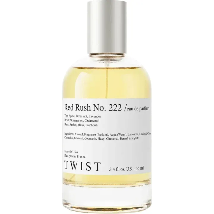 Twist Red Rush No. 222 parfüm şişesi