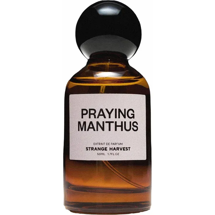 Strange Harvest Praying Manthus perfume bottle