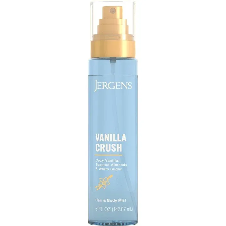 Jergens Vanilla Crush parfüm şişesi