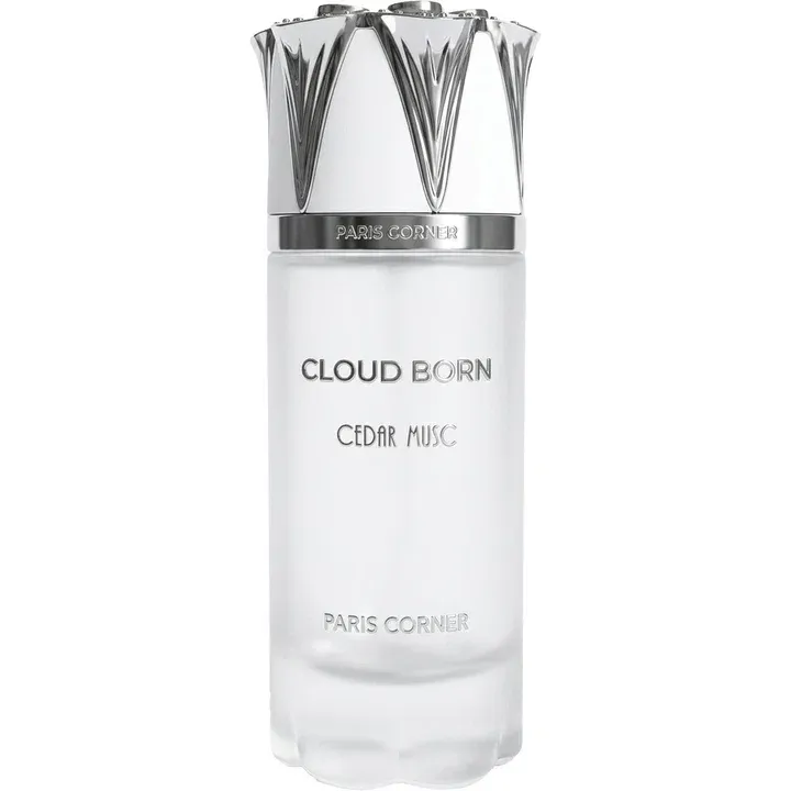 Paris Corner Cloud Born Cedar Musk perfume bottle