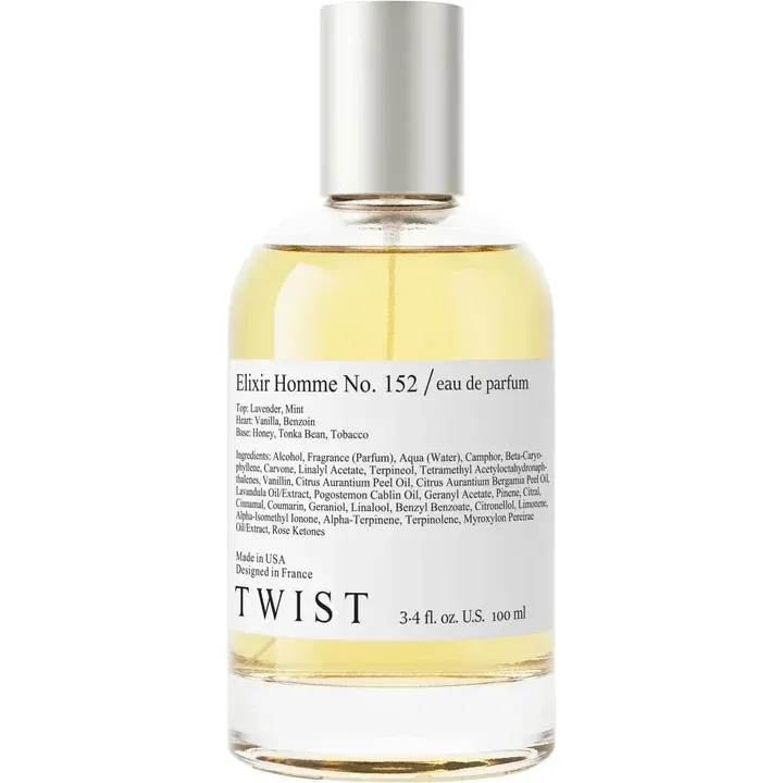 Twist Elixir Homme No. 152 parfüm şişesi