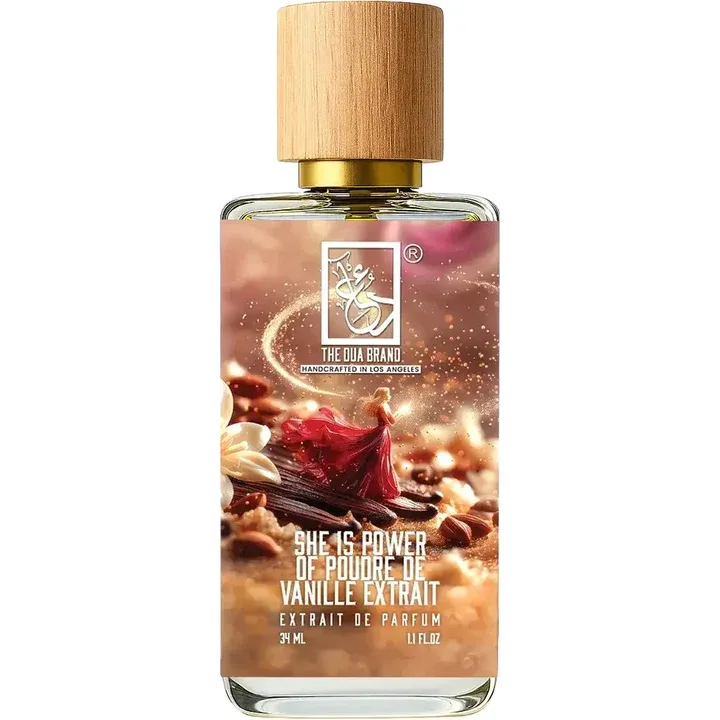 The Dua Brand She Is Power of Poudre de Vanille Extrait perfume bottle