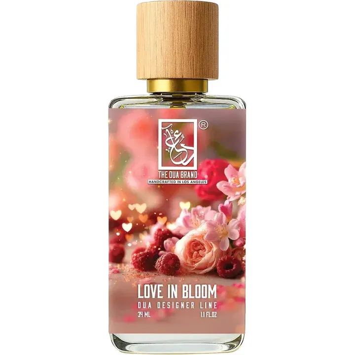 The Dua Brand Love in Bloom perfume bottle