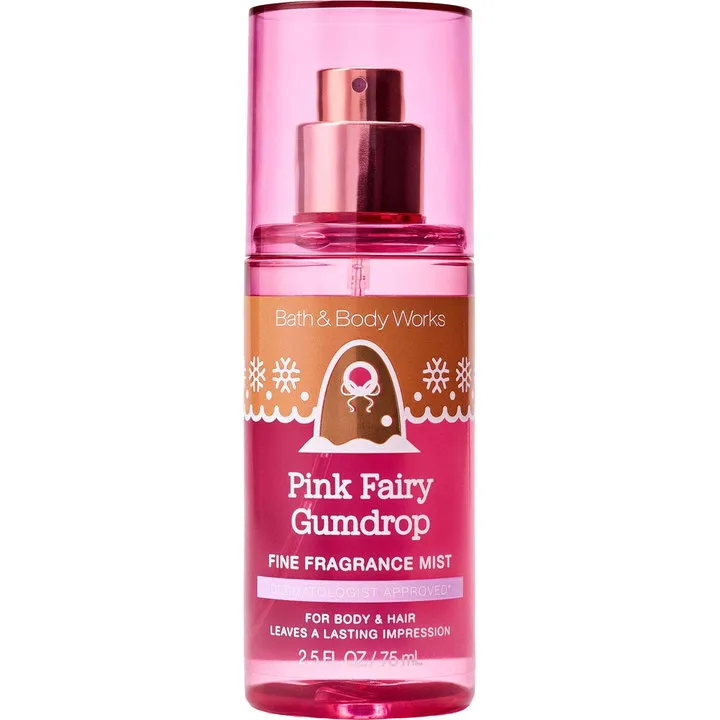 Bath & Body Works Pink Fairy Gumdrop perfume bottle