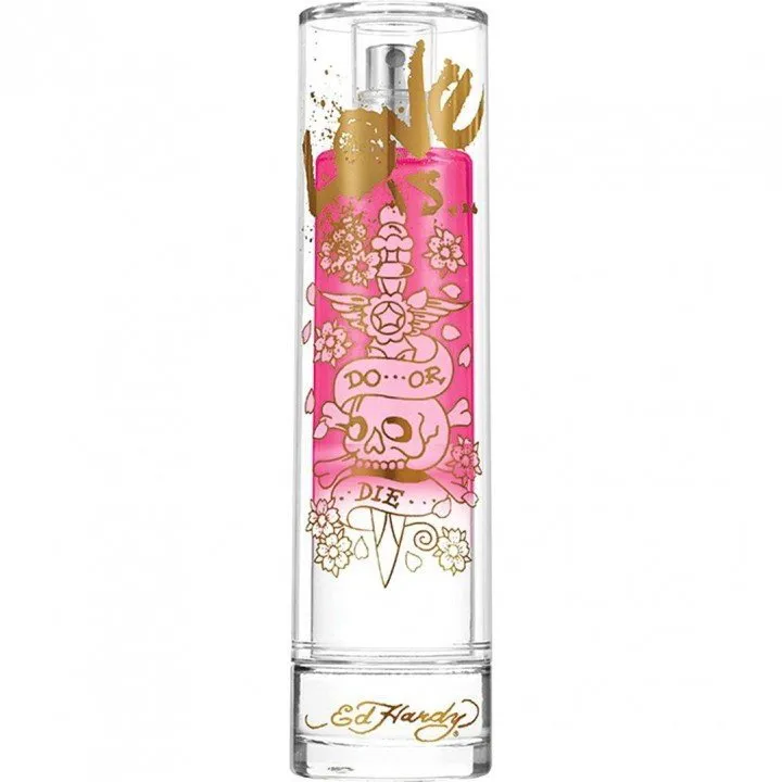 Ed Hardy Love is... for Women parfüm şişesi