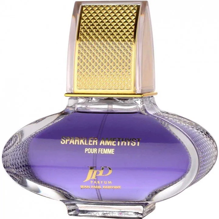 Jean Paul Dupont Sparkler Amethyst perfume bottle