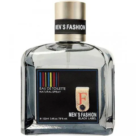 Nuroma Men's Fashion Black Label parfüm şişesi