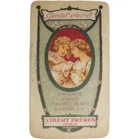 Vibert Frères Gentil Secret perfume bottle