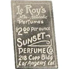 The Sunset Perfume Company Heliotrope parfüm şişesi