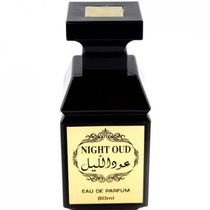 Lattafa Night Oud perfume bottle