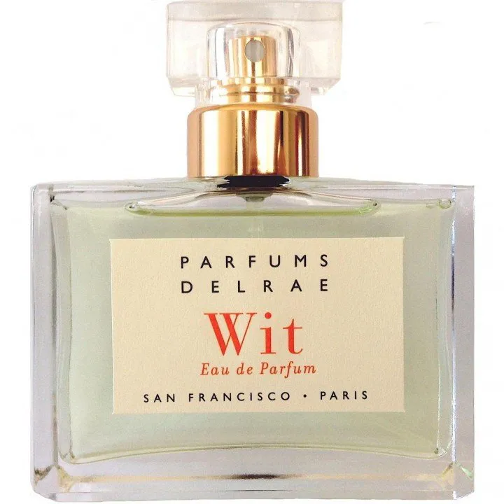 Parfums DelRae Wit parfüm şişesi