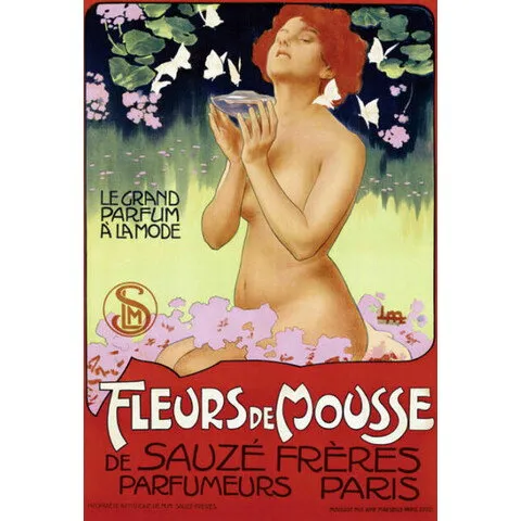 Sauzé Fleurs de Mousse perfume bottle