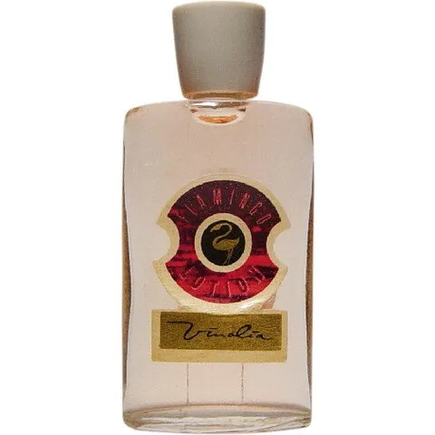 Vinolia Flamingo parfüm şişesi