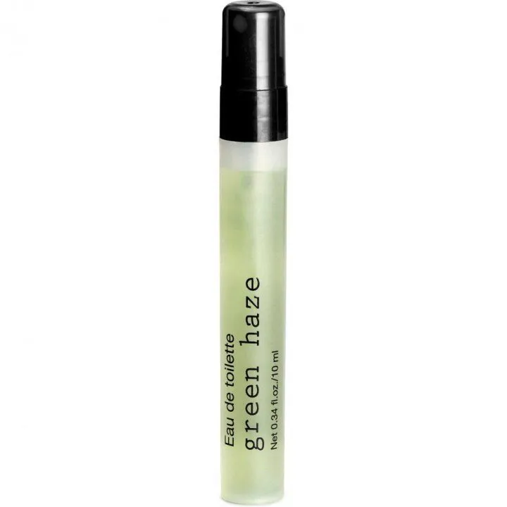 H&M Green Haze perfume bottle