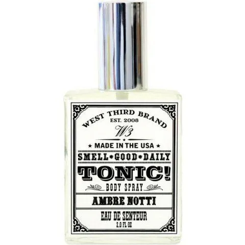 West Third Brand Smell Good Daily - Amber Wood / Ambre Notti parfüm şişesi