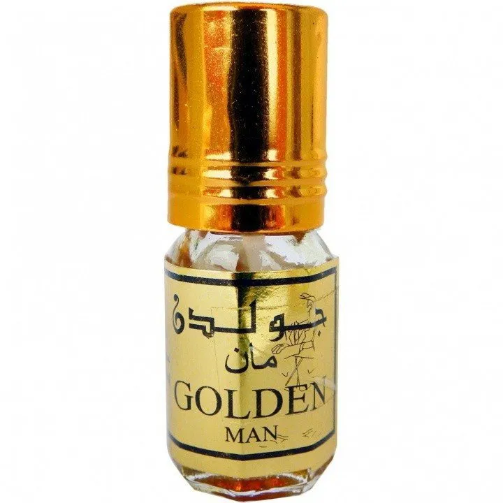 Surrati Golden Man perfume bottle